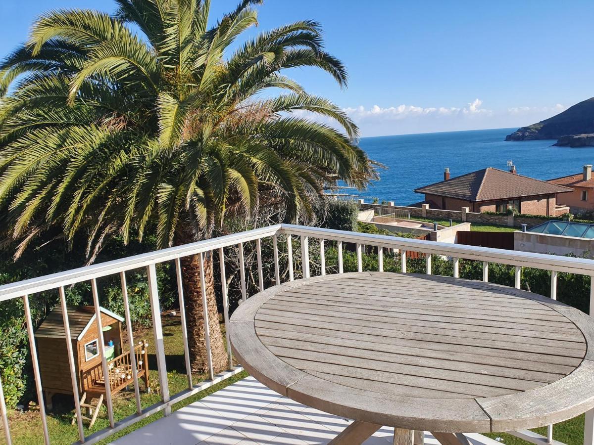 Villa Vistas Al Mar, Urbanizacion Privada Con Piscina De Agua Salada Ajo Esterno foto