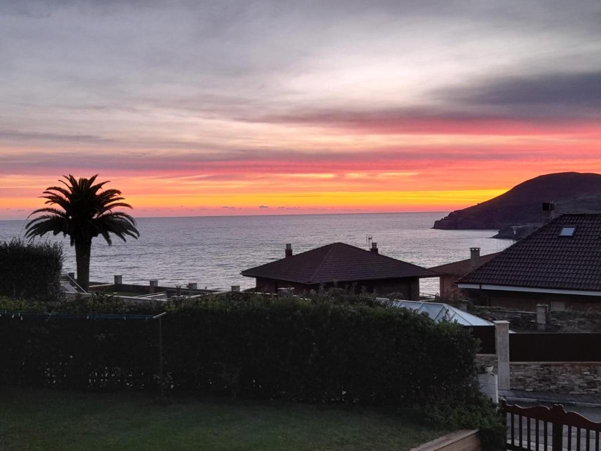 Villa Vistas Al Mar, Urbanizacion Privada Con Piscina De Agua Salada Ajo Esterno foto