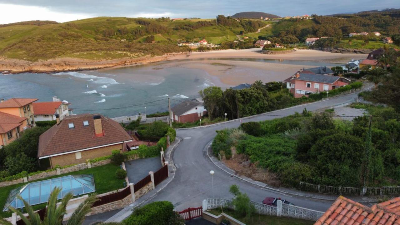 Villa Vistas Al Mar, Urbanizacion Privada Con Piscina De Agua Salada Ajo Esterno foto