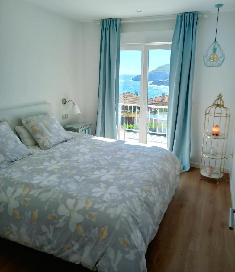 Villa Vistas Al Mar, Urbanizacion Privada Con Piscina De Agua Salada Ajo Esterno foto